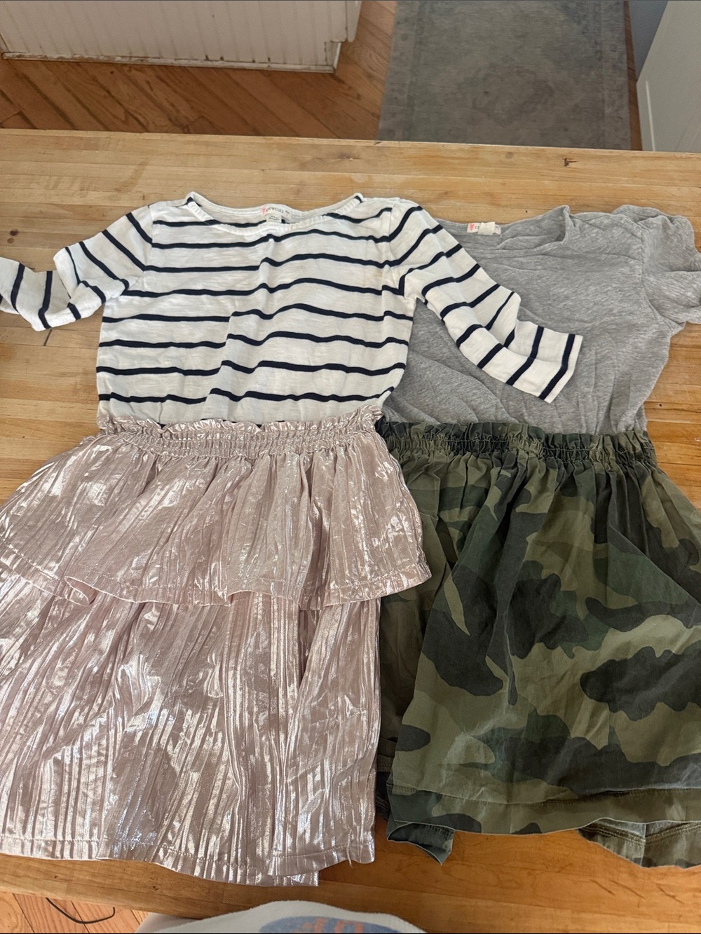 Crewcuts Jcrew set of dresses size 7